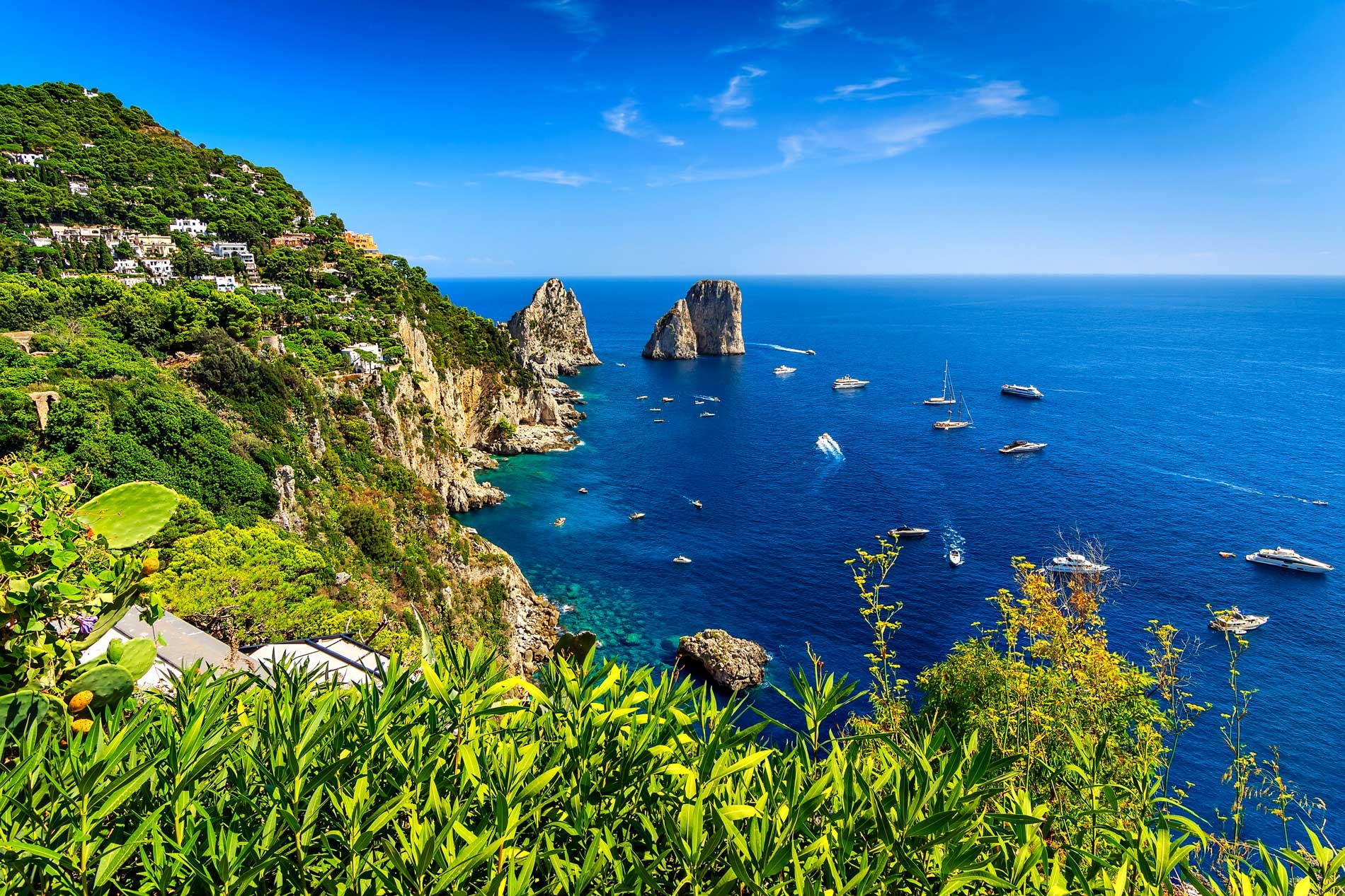 Capri's new electric power station replaces the island's diesel plant